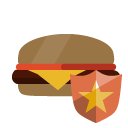 hamburguer,shield icon
