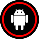 android, media, online, social svg vector icon