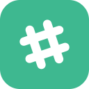 android, app, global, ios, media, slack, social svg vector icon