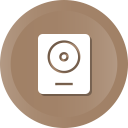 data, disk, drive, hard, hdd, storage svg vector icon
