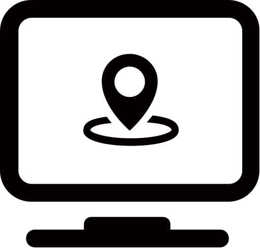 Positioning System svg vector icon