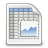 48, gnome, office, spreadsheet icon