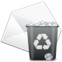 edit,delete,mail,del,remove,write,writing,envelop,message,email,letter icon