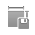 dimension,diskette icon