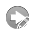 arrow,right,pencil icon