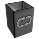 bin, empty, recycle icon
