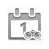 calendar,binoculars icon