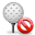 delete, golf icon