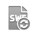 file,format,swf,refresh icon