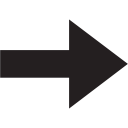 adjoining, after, alongside, arrow, later, next, right svg vector icon