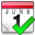 calendar,accept,date,schedule icon