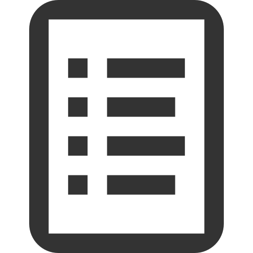 list,ingredient icon