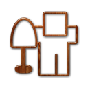 digg,logo,wood icon