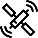 astronomy, orbit, science, space, space station svg vector icon