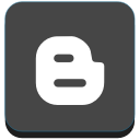 blog, blogger, blogging, social, social media svg vector icon