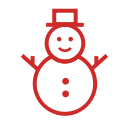 christmas, schnee, snow, snowman, weihnachten, winter, x-mas svg vector icon