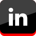 in, linked, media, online, social svg vector icon