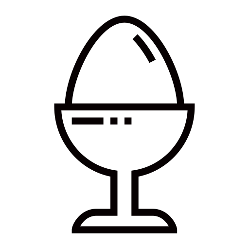 Boiled Egg svg vector icon