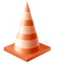 vlc,cone,traffic icon