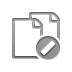 copy,cancel icon