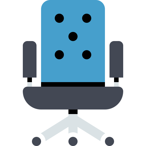Chair Office svg vector icon