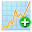 add, chart icon
