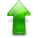 arrow, up icon