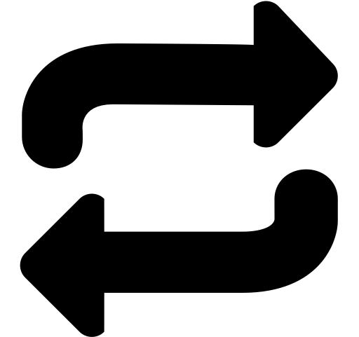 Si Glyph Arrow Change svg vector icon