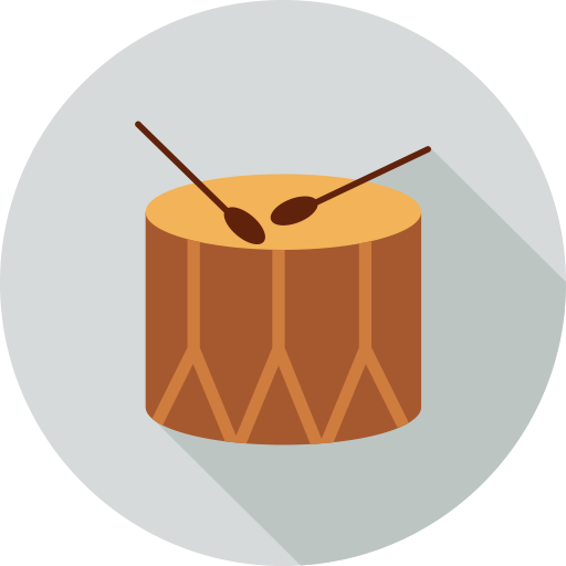 Drum svg vector icon