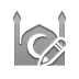 mosque,pencil icon