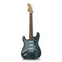 stratocaster,guitar,metallicholes icon