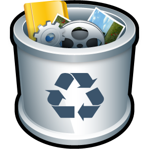 trash,full,folder,recycle bin icon