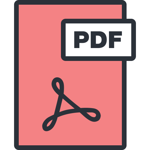 Pdf svg vector icon
