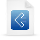 blue, document, file, paper icon