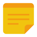 note, sticky svg vector icon
