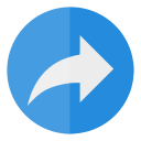 circle, share svg vector icon