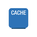 amazon, copy, database, elasticcache, node svg vector icon