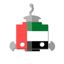 ae, bot, flag, robot, telegram, uae, united arab emirates svg vector icon