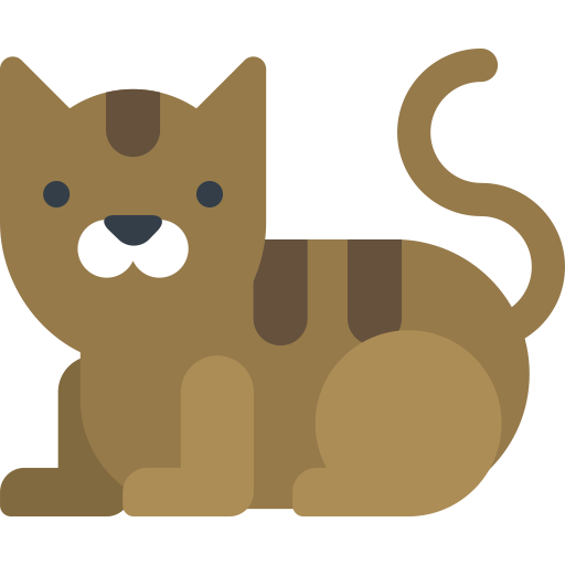 Cat svg vector icon