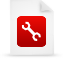 file,document,paper,red icon