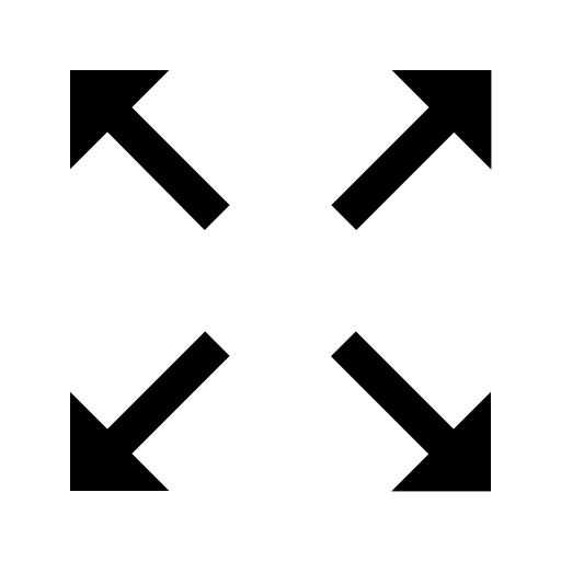 Fullscreen svg vector icon