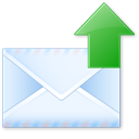 email, letter, send icon