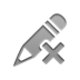 pencil,cross icon