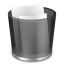 bin, full, recycle icon