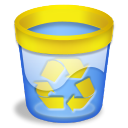 papelera,vacia,recycle icon