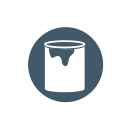 collection, latex paint, paint, recycling svg vector icon