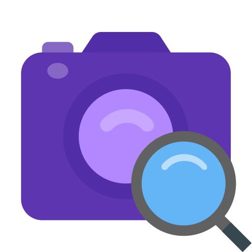 Camera Identification svg vector icon