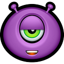 alien, avatar, emot, happy, monster, monsters icon
