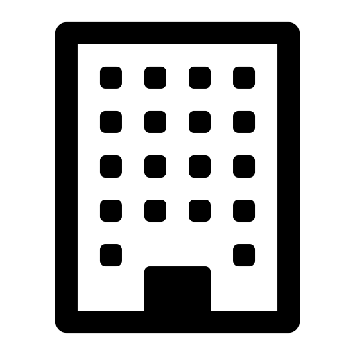 Building svg vector icon