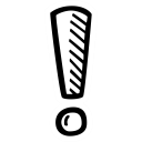 attention, danger, exclamation, point, problem, warning svg vector icon